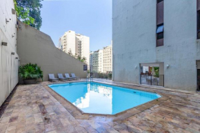 Residence Real Copacabana - 120 - Piscina, Academia e Varanda com Vista